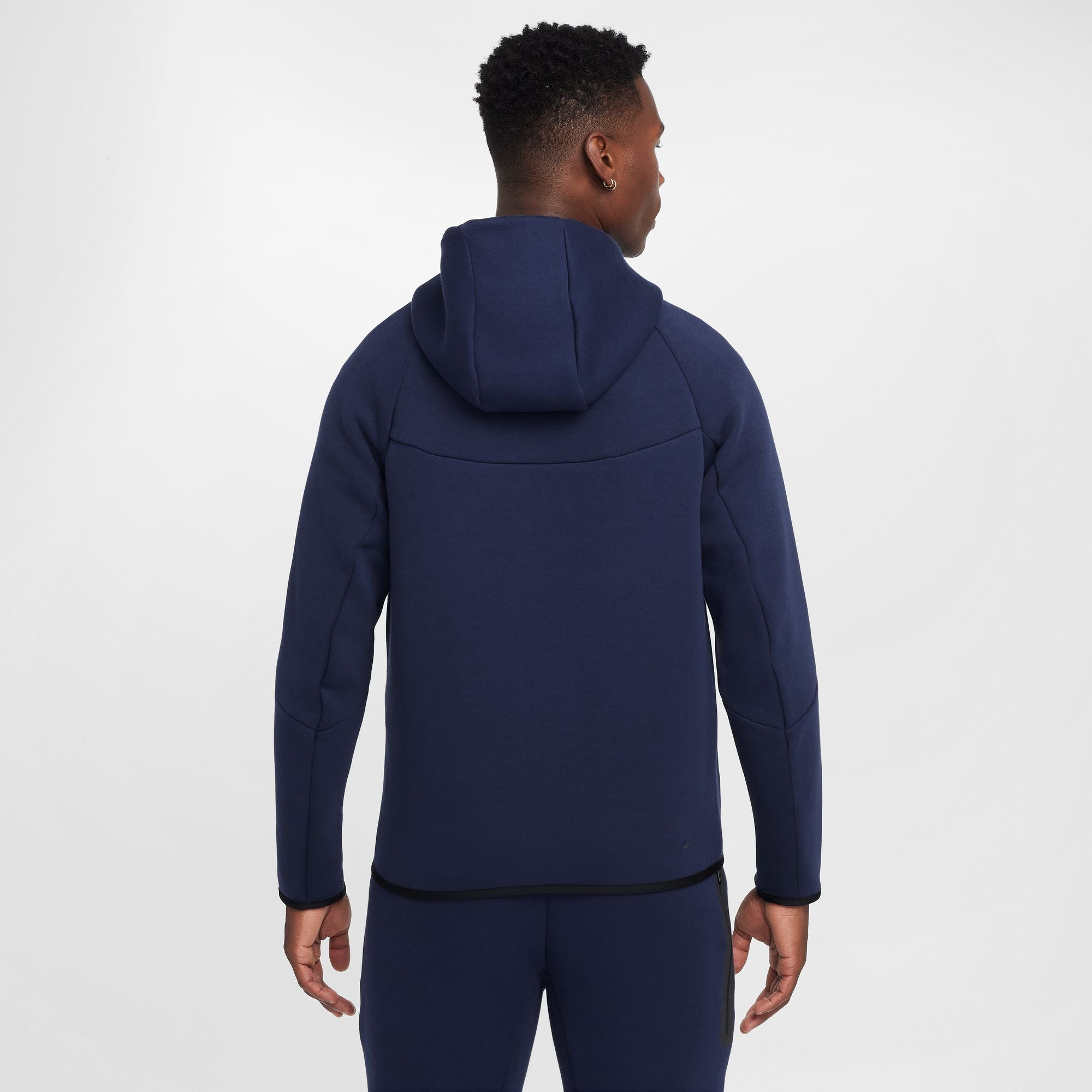 Nike Mens Tech Fleece Hoodie - Obsidian/Black