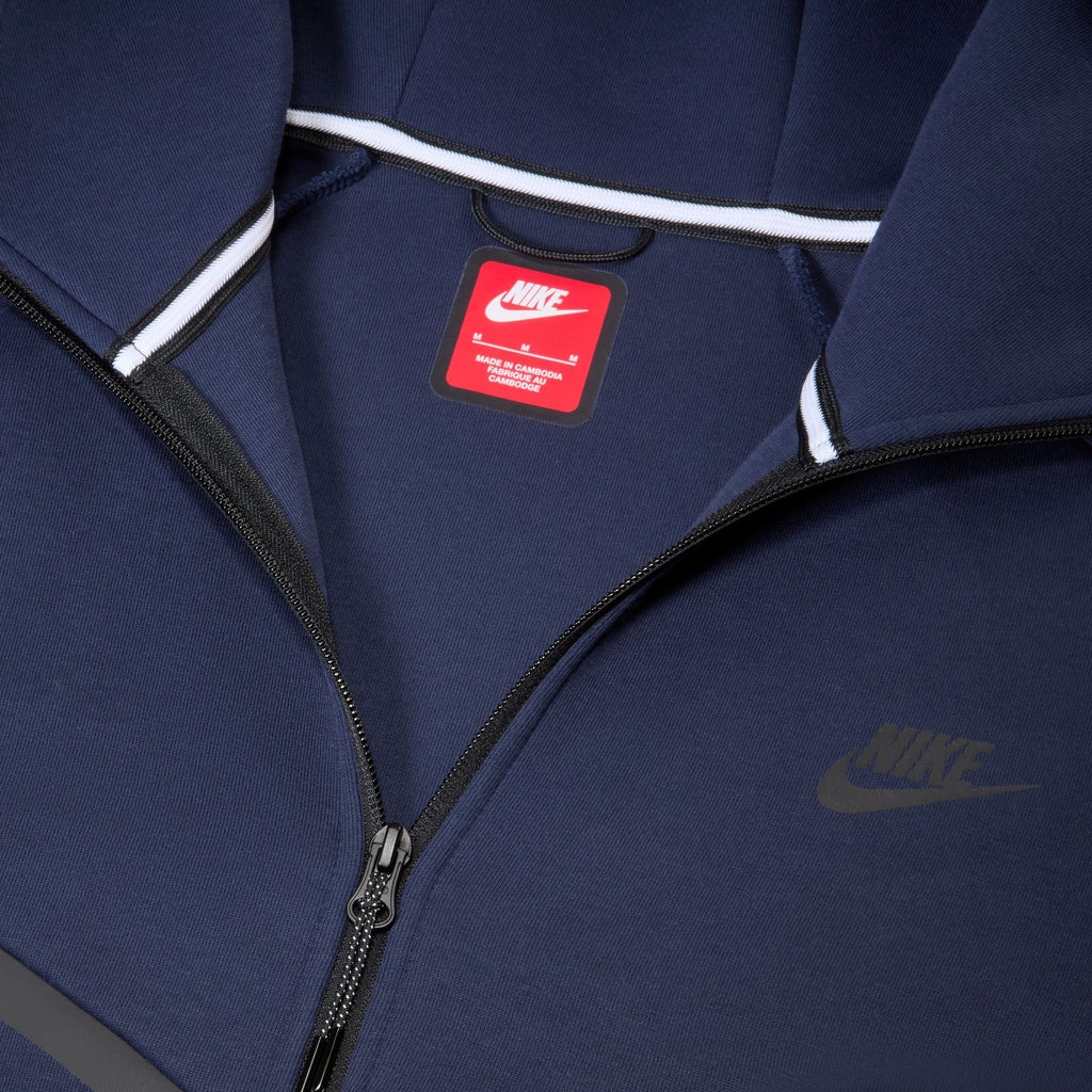 Nike Mens Tech Fleece Hoodie - Obsidian/Black
