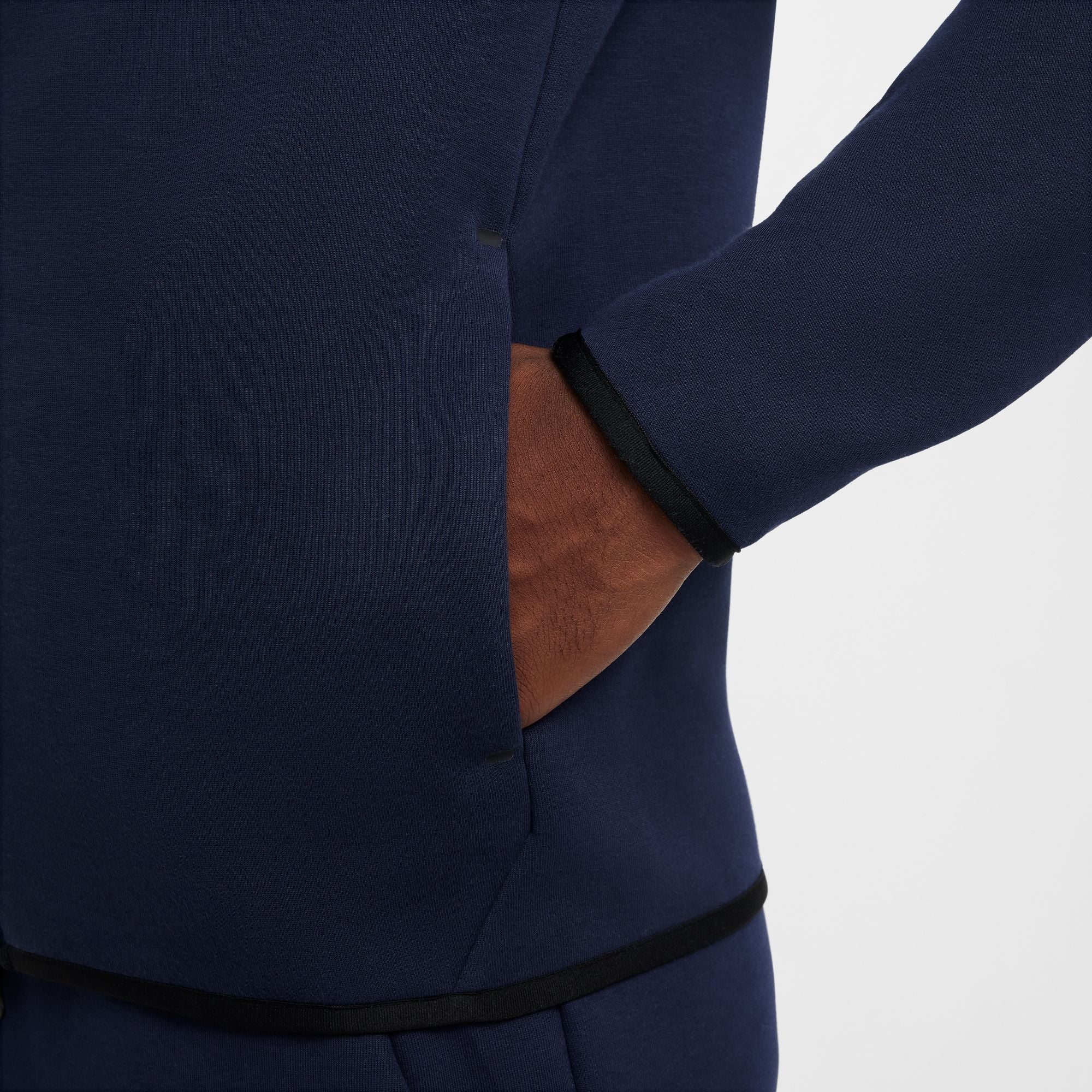 Nike Mens Tech Fleece Hoodie - Obsidian/Black